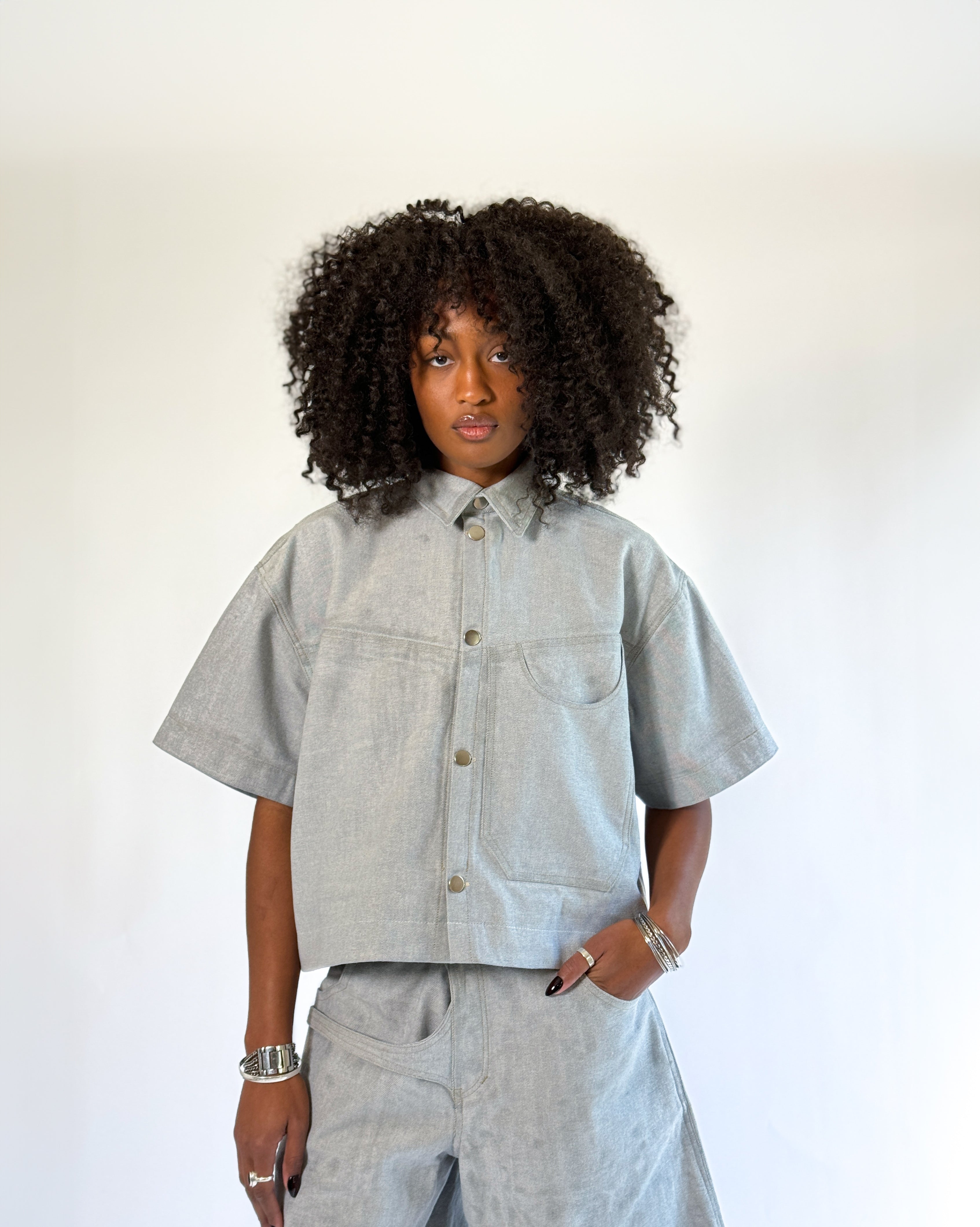 Short Jacket - Stone