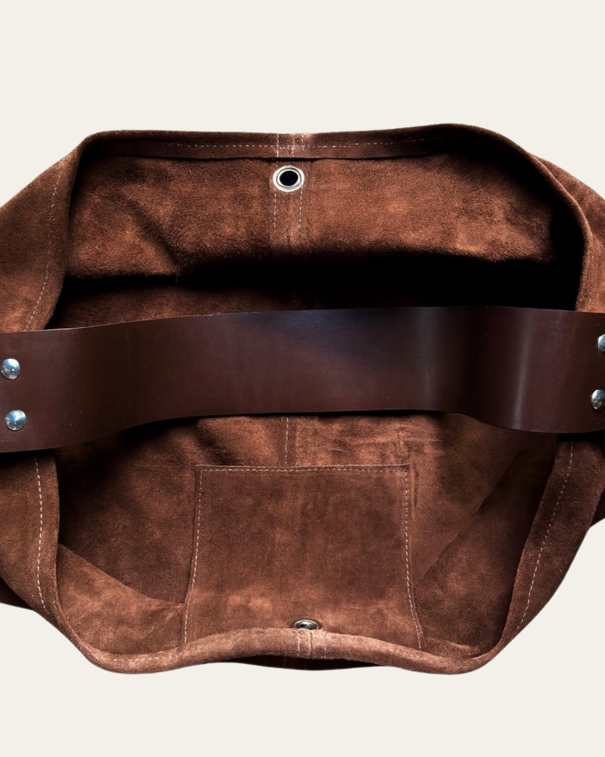 no 08 / Everything Bag Brown Suede