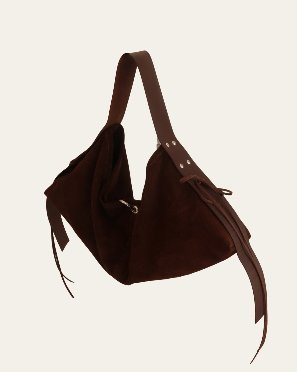 no 08 / Everything Bag Brown Suede